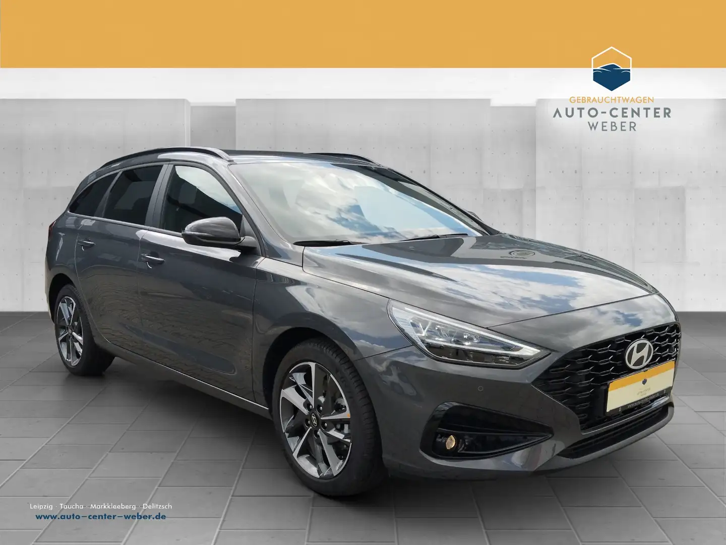 Hyundai i30 FL Kombi 1.0 T-GDI Advantage DCT incl. Servicepake Gris - 1