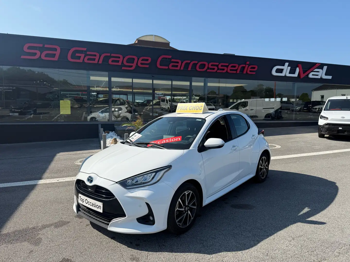 Toyota Yaris 😍HYBRIDE FULL OPTIONS✅DISPO IMMÉDIATEMENT DU Weiß - 1
