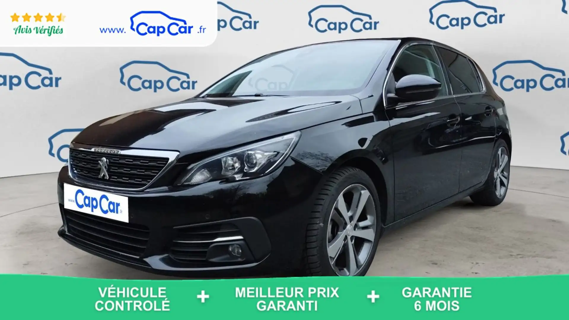 Peugeot 308 II 1.2 Puretech 130 Allure - Entretien constructeur Noir - 1
