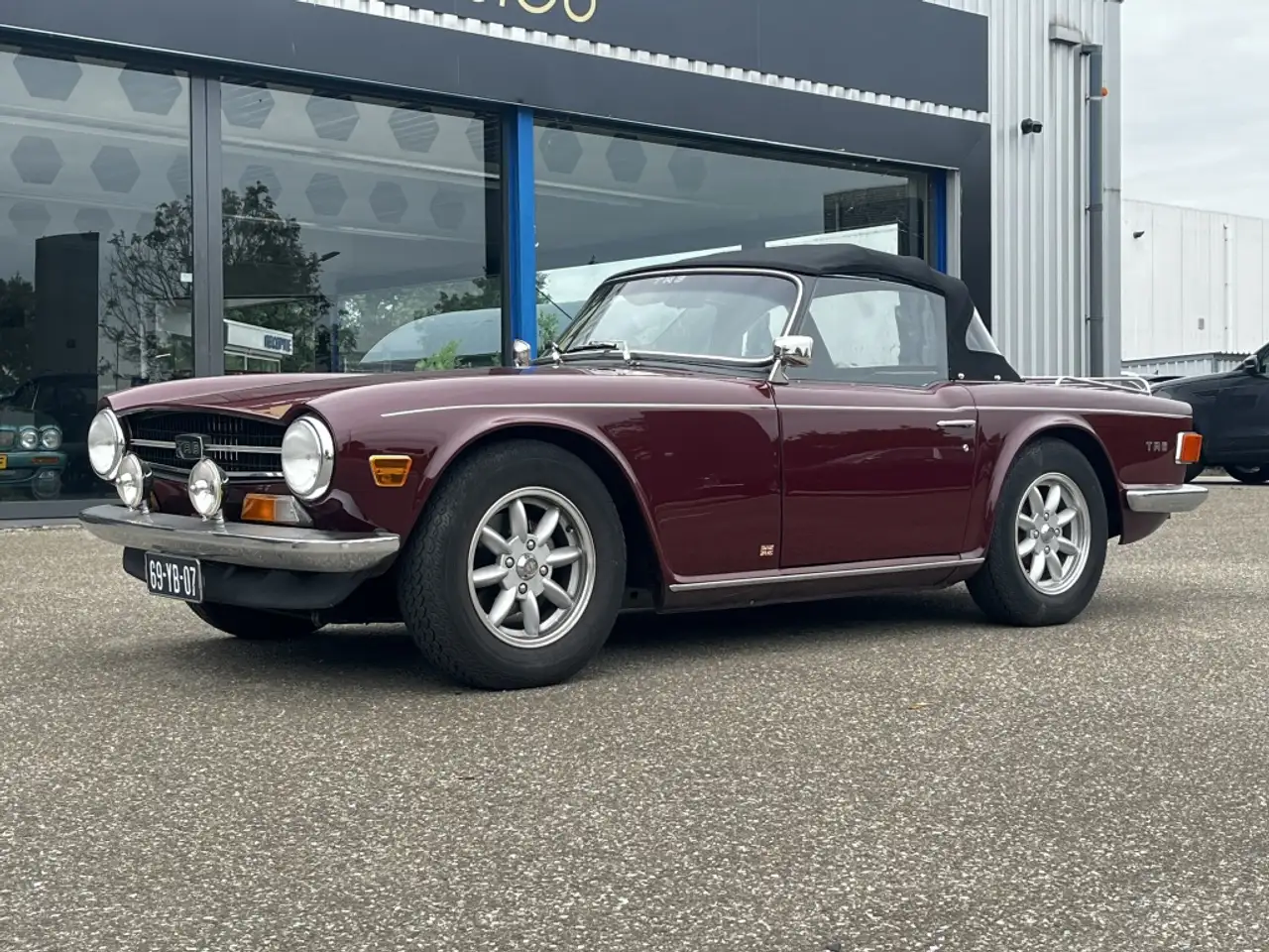 Triumph TR6 2.5 roadster overdrive, foto 2