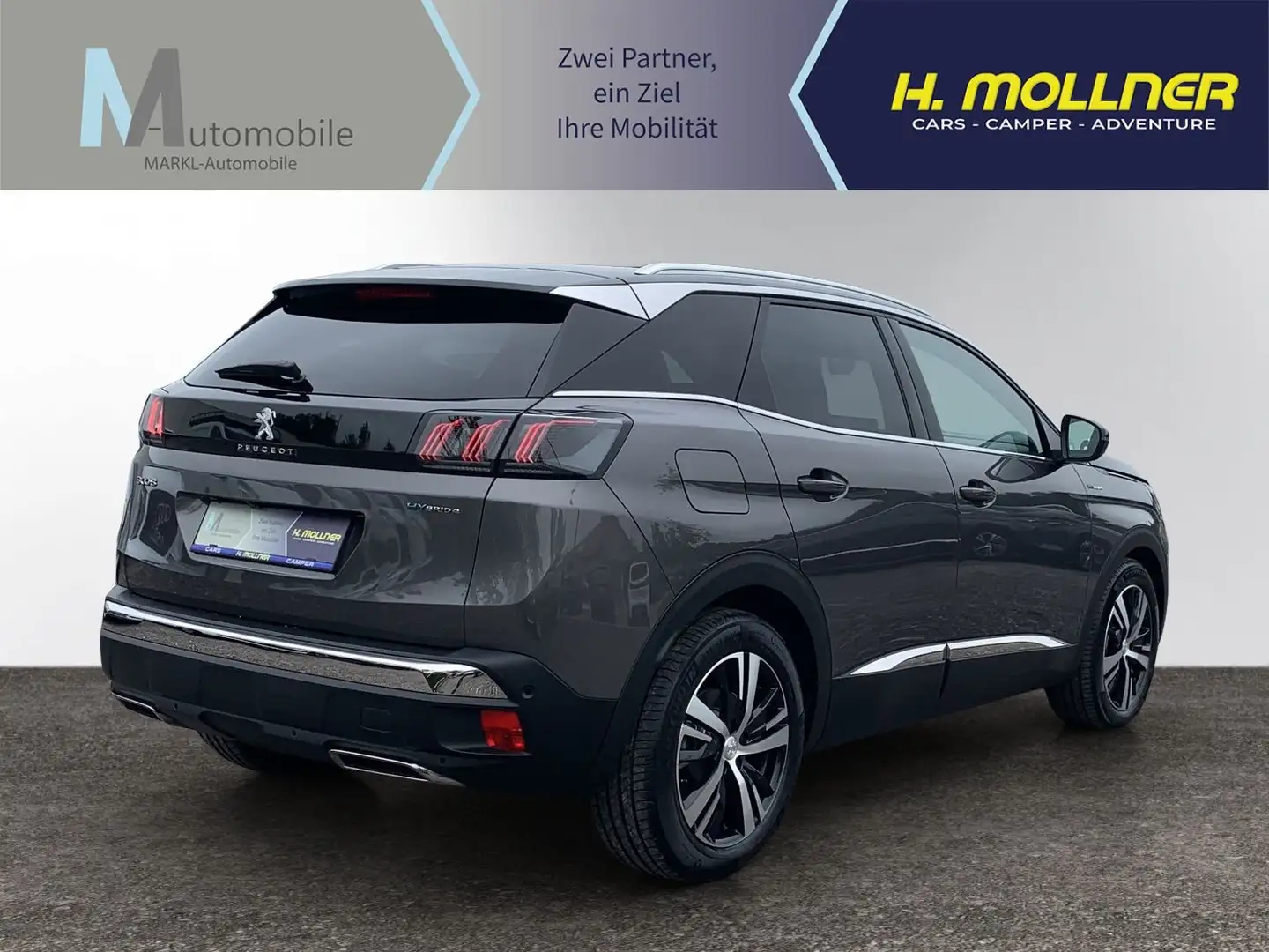 Peugeot 3008 Hybrid4 300 GT Grau - 2