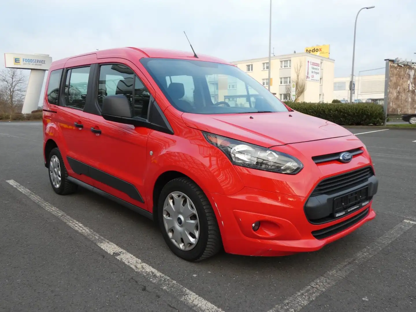 Ford Tourneo Connect*Klima*Pdc*Shz*2x Schiebetüren* Rot - 2