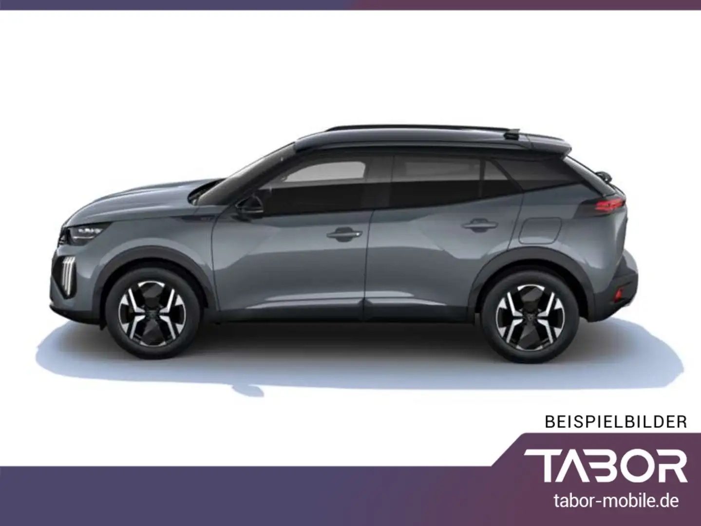 Peugeot 2008 MHEV 145 DSC6 GT 360° ACC Nav PrivG LED 17Z Grau - 2