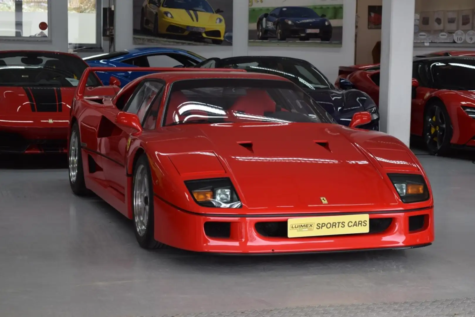 Ferrari F40 1.Hand *Schiebefenster*ClassicheZertifiziert Rouge - 2