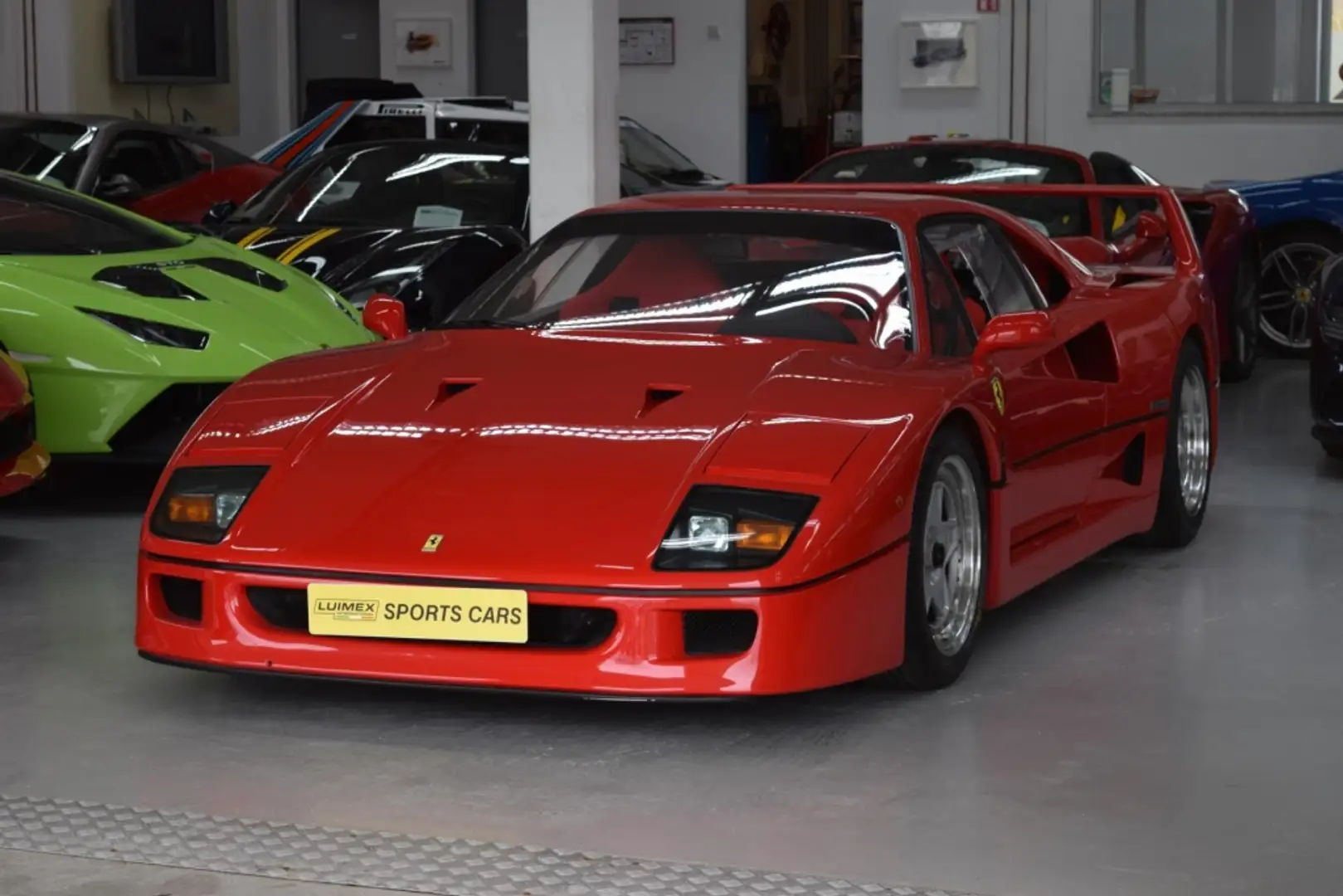 Ferrari F40 1.Hand *Schiebefenster*ClassicheZertifiziert Rouge - 1