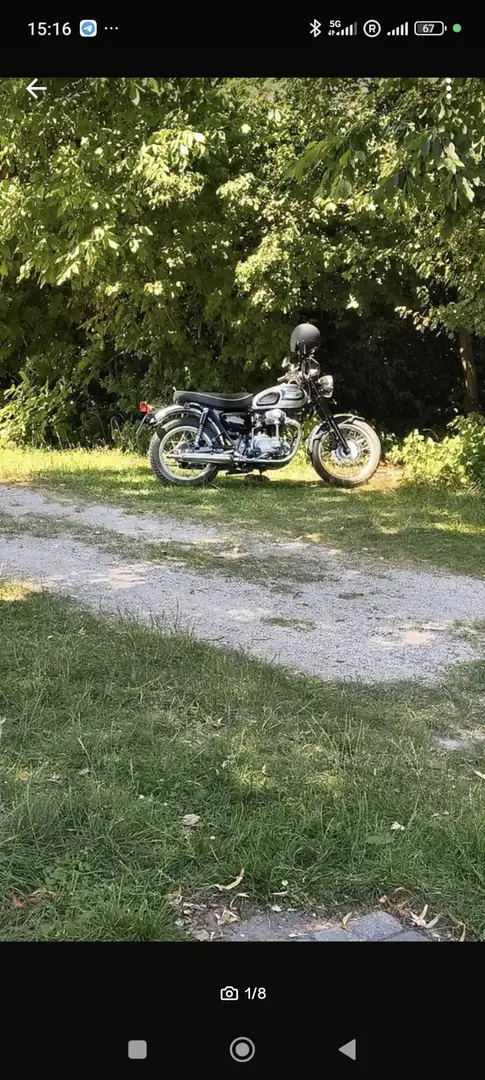 Kawasaki W 650 klassik Синій - 1
