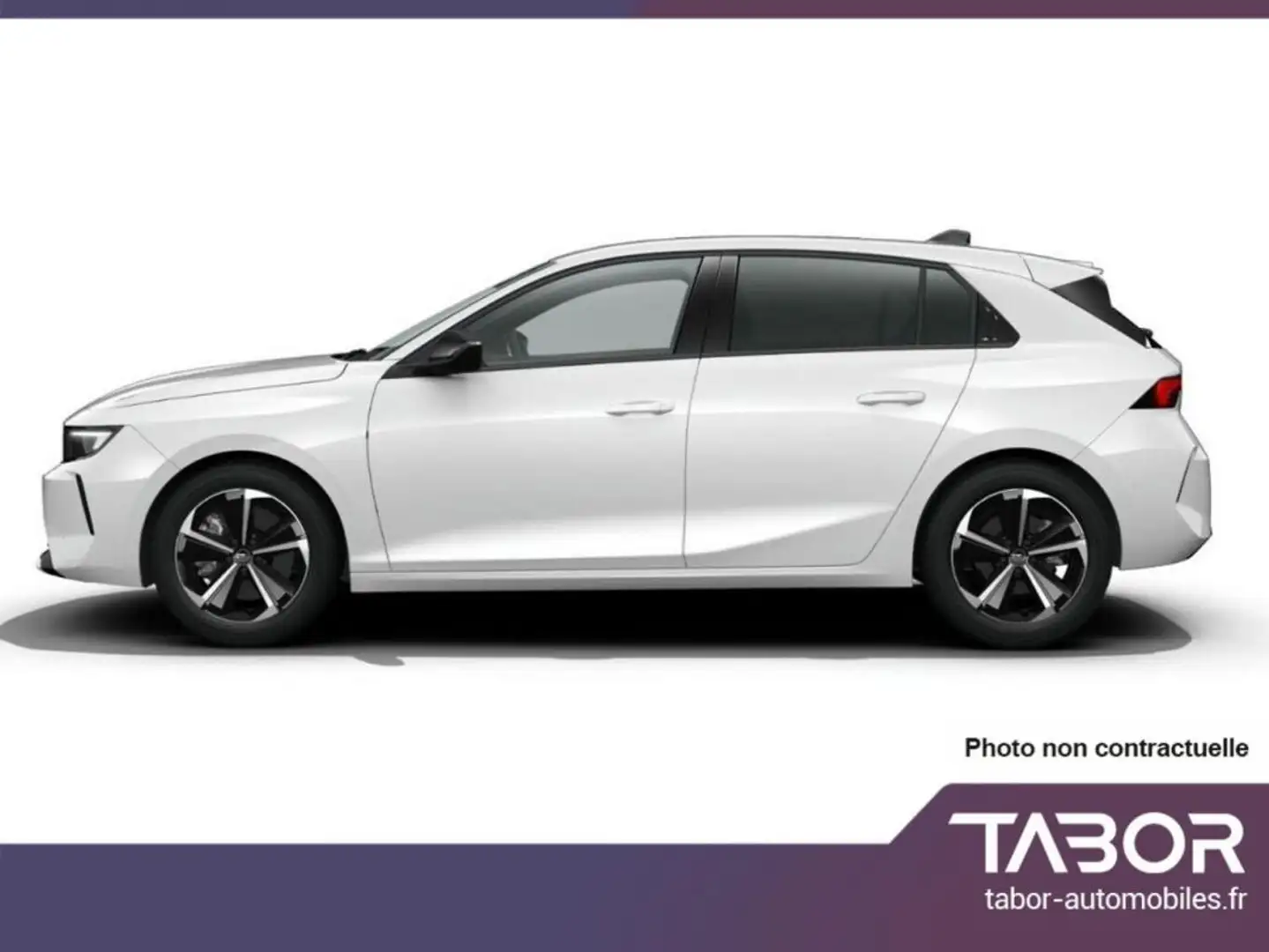 Opel Astra 1.2 Hybrid 145 Edition ACC 17p cam Blanc - 2