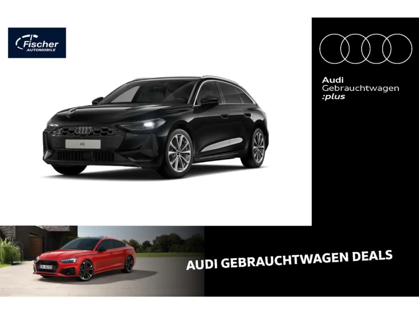 Audi A5 Avant TFSI quattro Schwarz - 1