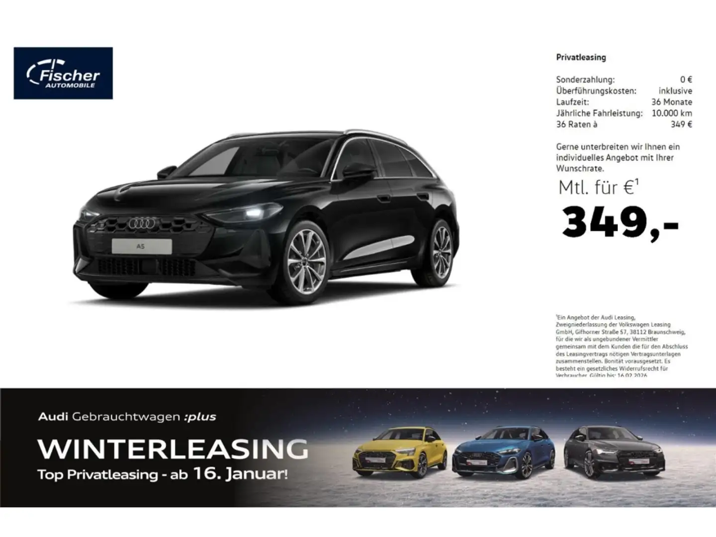 Audi A5 Avant TFSI quattro AHK/18''/PDC+/RFK Schwarz - 1