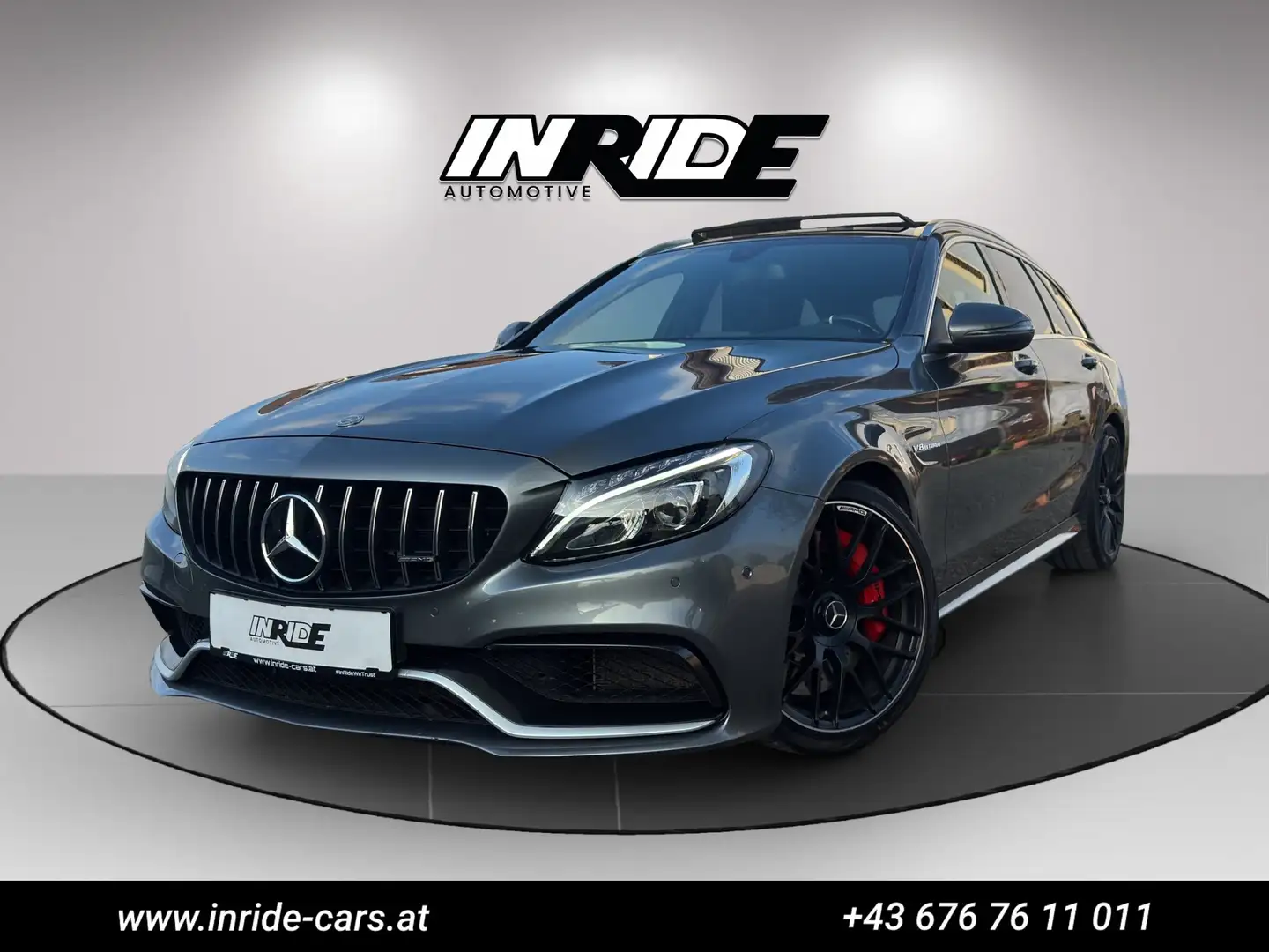 Mercedes-Benz C 63 AMG C 63S AMG*DRIVERSPACK*Panorama*SPORTAGA Grijs - 1