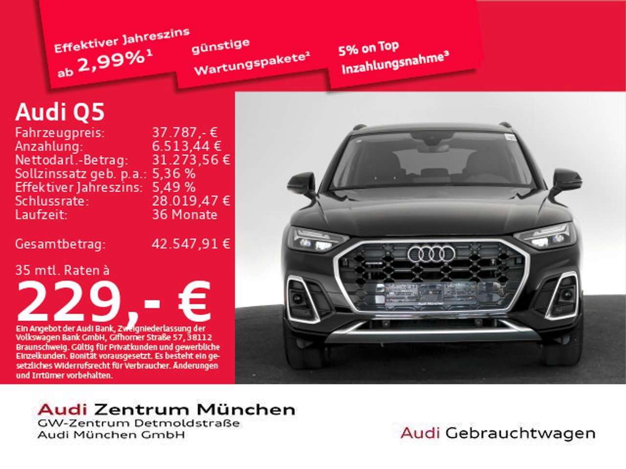 Audi Q5 — Audi Q5 40 TDI qu. S tronic S line AHK/Virtual+/Navi+