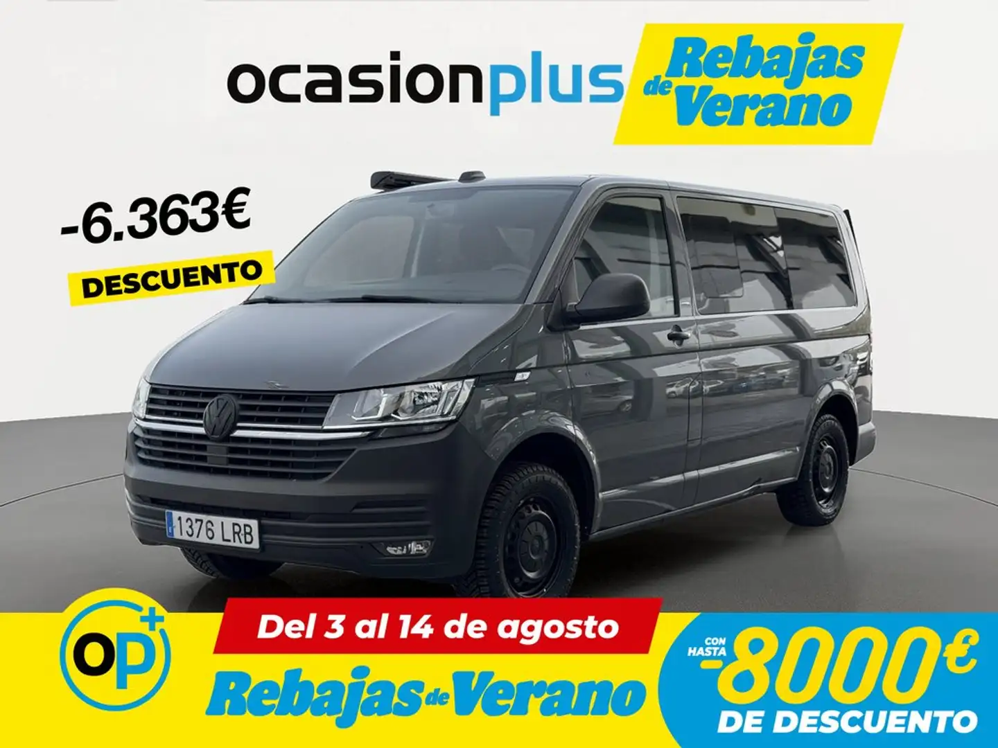 Volkswagen Transporter Mixto 2.0TDI SCR BMT 81kW Gris - 1