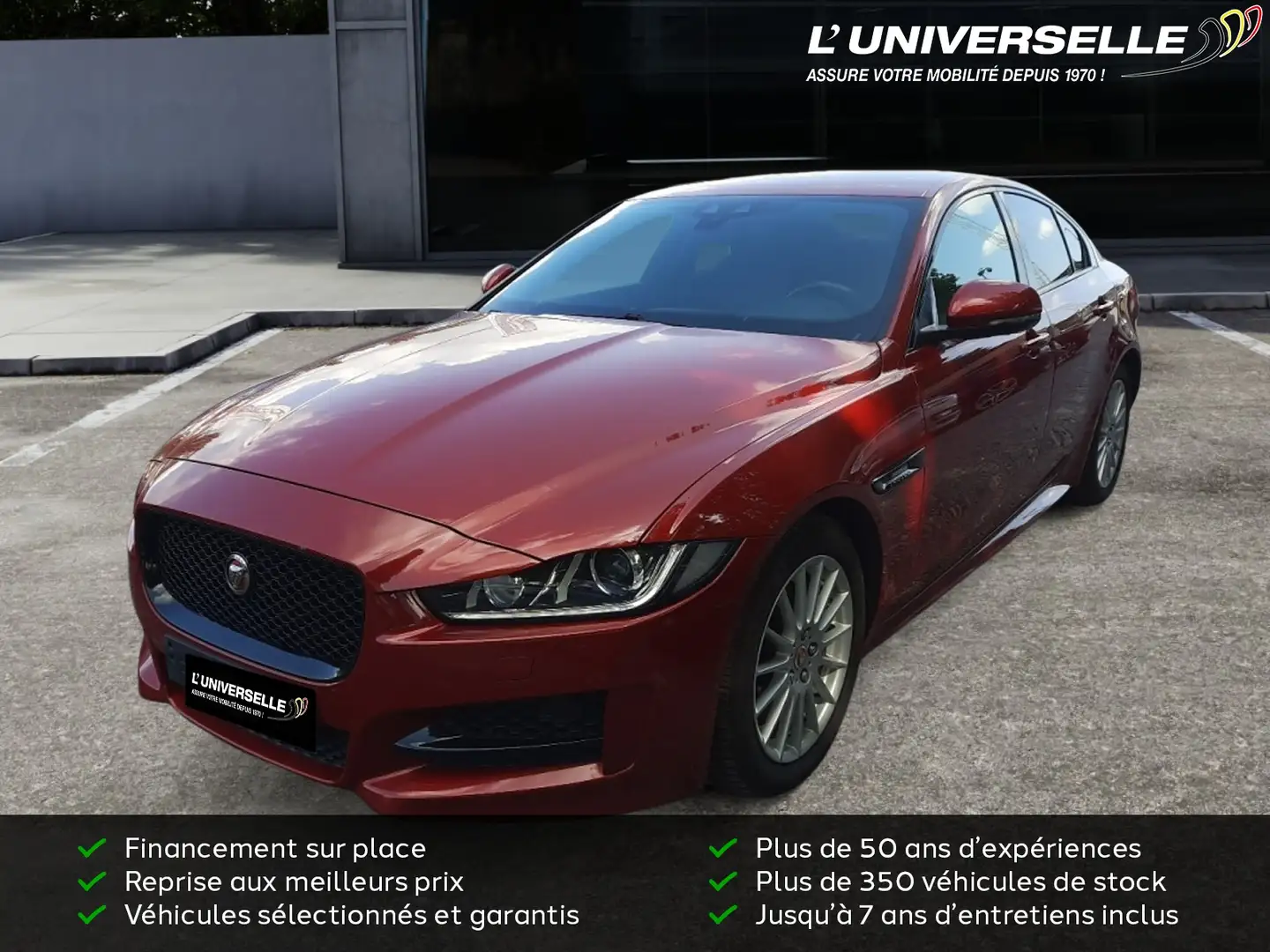 Jaguar XE UNIQUEMENT MARCHAND OU EXPORT Roşu - 1
