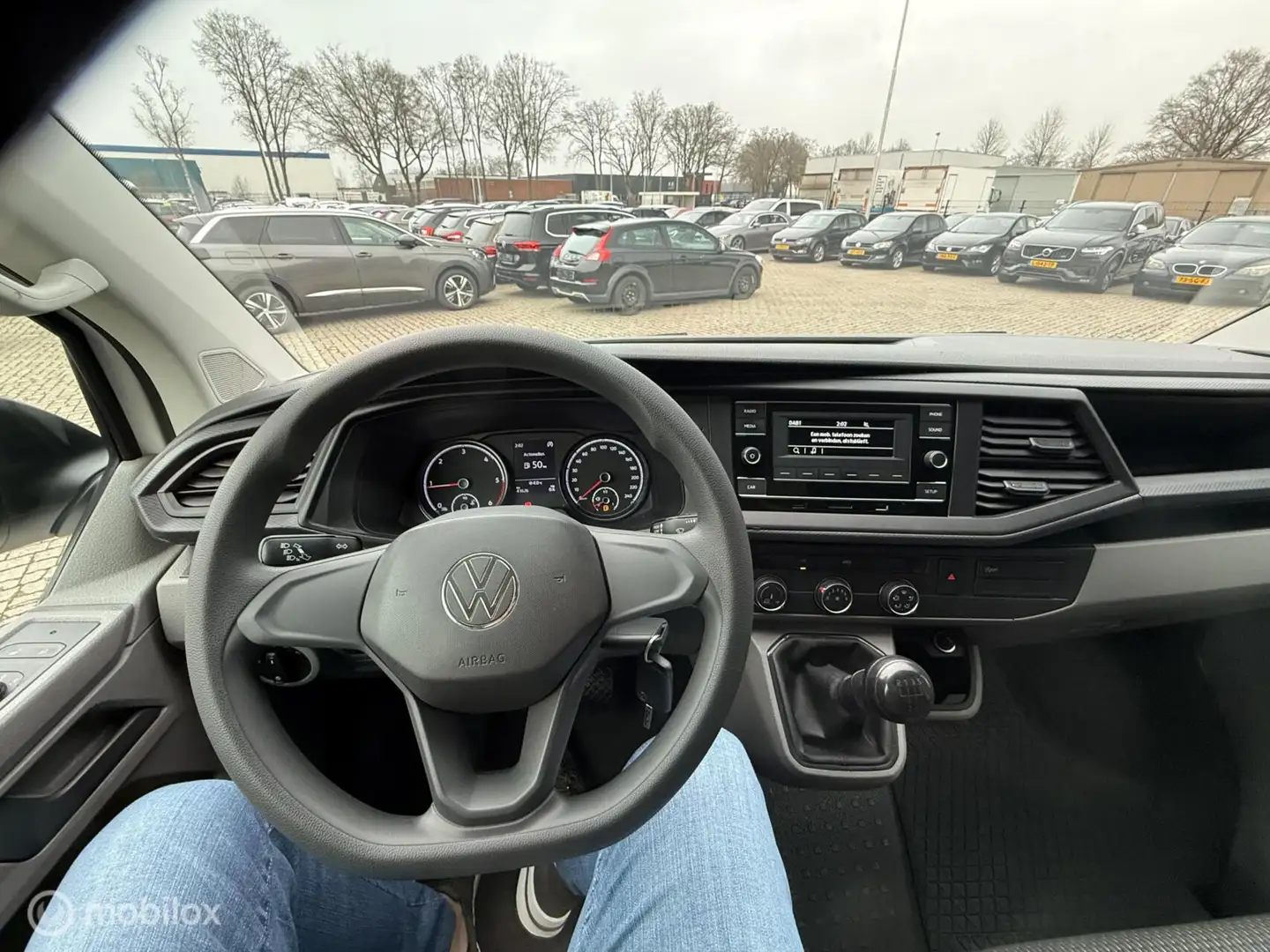 Volkswagen T6.1 Transporter 2.0 TDI L1H1 26 AIRCO Blanc - 2