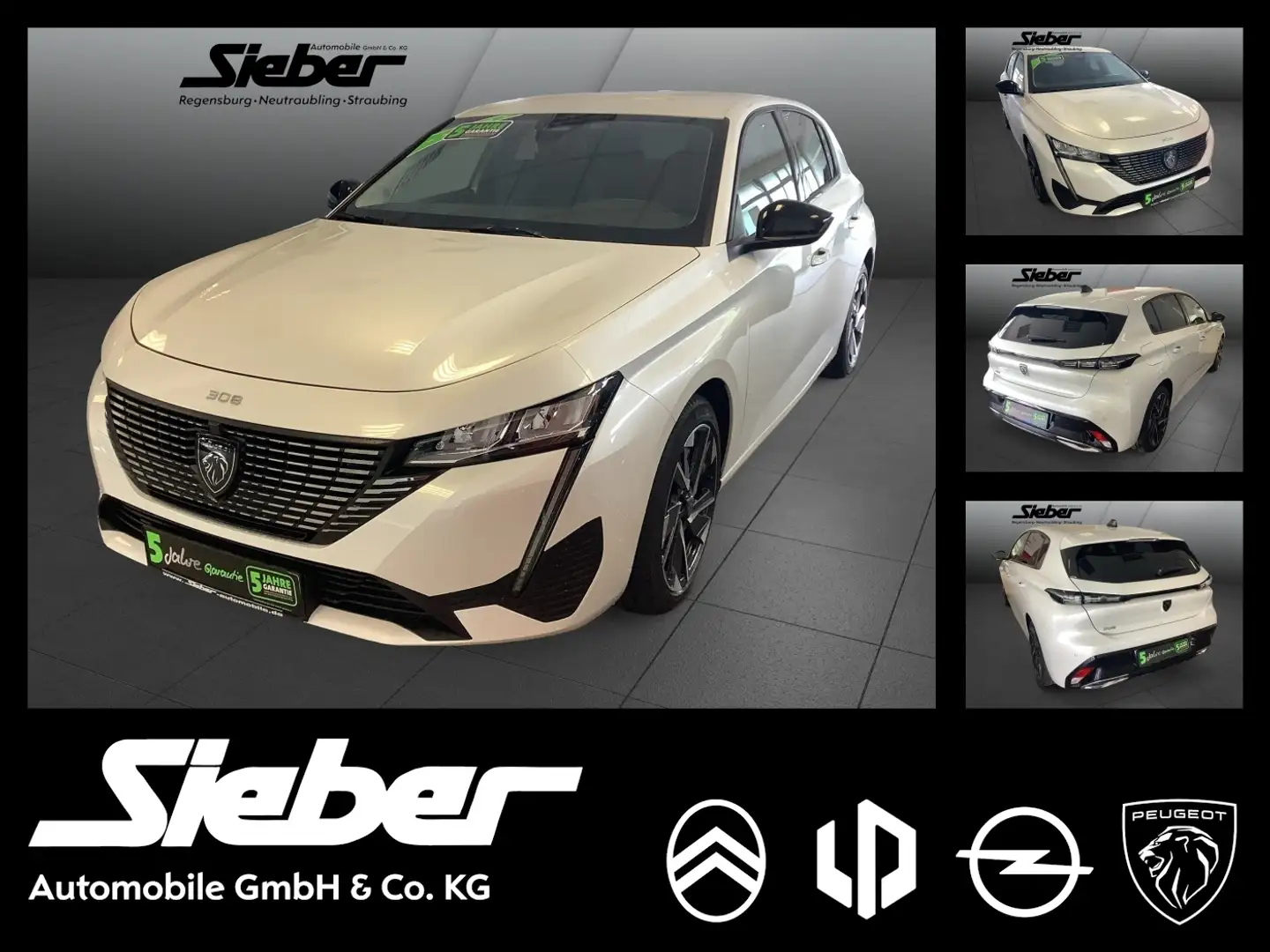 Peugeot 308 1.5 BlueHDi 130 Allure Pack *Sitzheizung*PDC* Blanc - 1