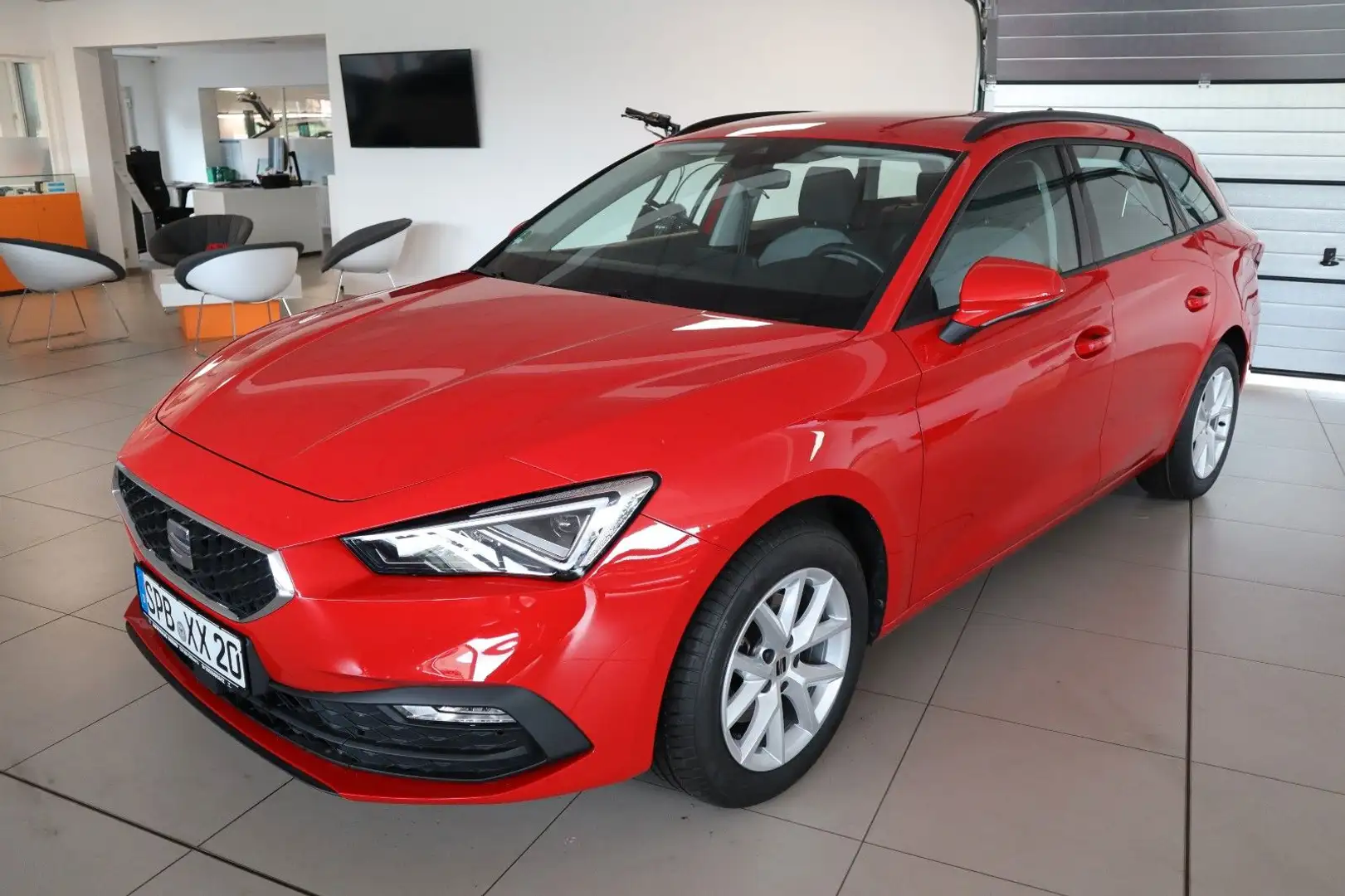 SEAT Leon Sportstourer Style/DAB/NAVI/LED/FULL LINK Rot - 1