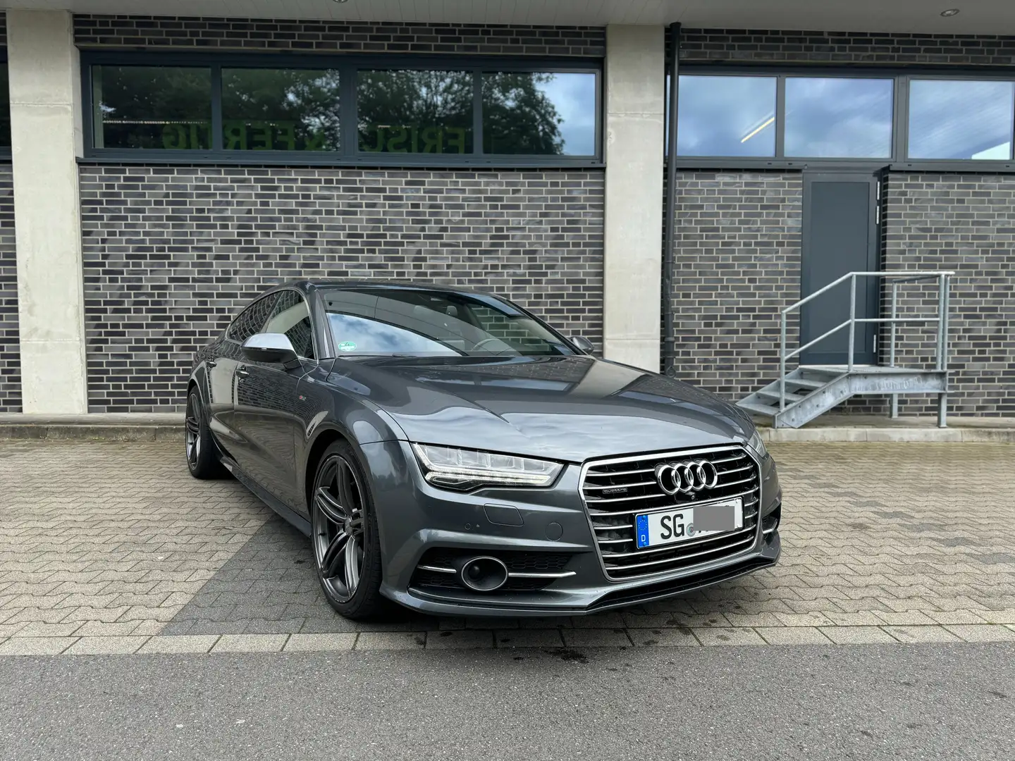 Audi A7 3.0 TDI clean Facelift EU6/Matrix/3x S-Line/Acc Gris - 1