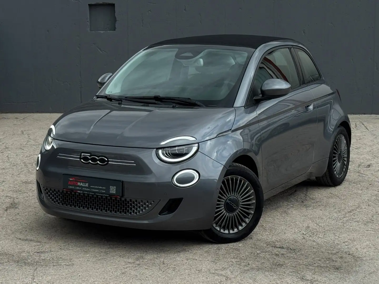 Fiat 500e C Icon 42 kWh ACC Lane Kam Navi CarPlay LED Grau - 1