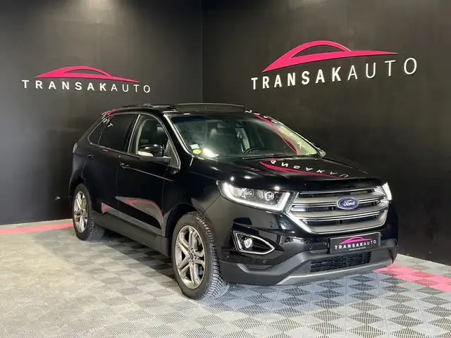Ford Edge 2.0 TDCI 210 CH TITANIUM - DISTRI OK TO PANO KEYLESS GO SIEGES ELEC CHAUF REFRI VOLANT CAMERA ATTELAGE