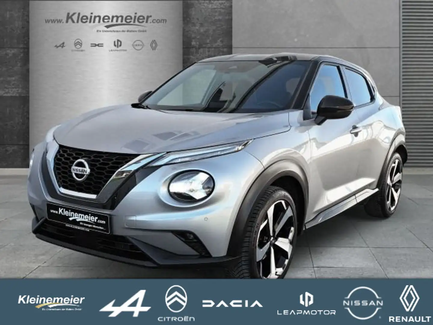 Nissan Juke 1.0 DIG-T Tekna*Navi*SHZ*RFK*Allwetter* Schwarz - 1