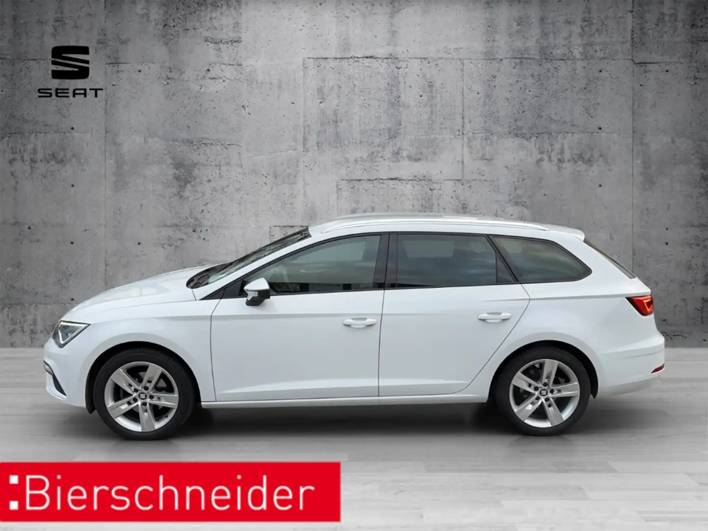 SEAT Leon Sp. 1.5 TGI DSG FR LED Navi Kessy Kamera WP Blanc - 2