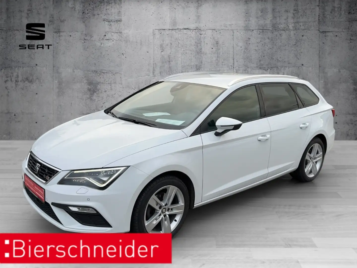 SEAT Leon Sp. 1.5 TGI DSG FR LED Navi Kessy Kamera WP Blanc - 1
