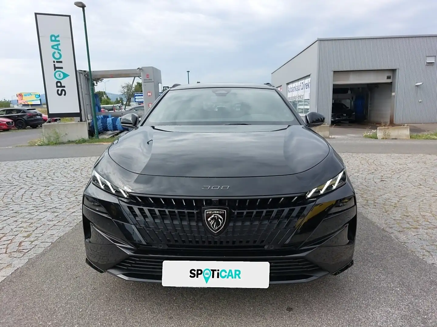 Peugeot 308 SW GT HYB 145 Schwarz - 2