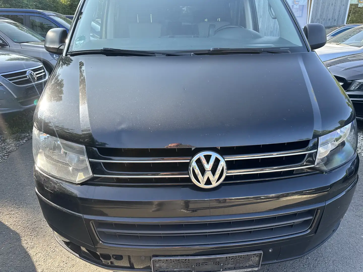 Volkswagen T5 Multivan 2,0TDI 140PS STANDHEIZUNG NAVI KLIMA ALU TEMPOMAT Schwarz - 2