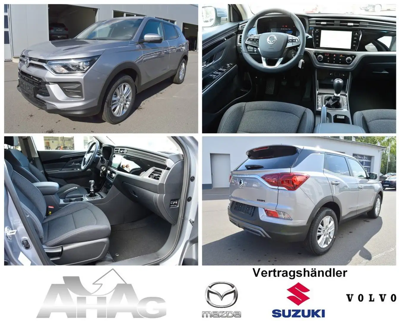 KGM Korando 1.5 T-GDI Nomad *Cam+PDC+DAB+SH+Heizung* Argento - 1
