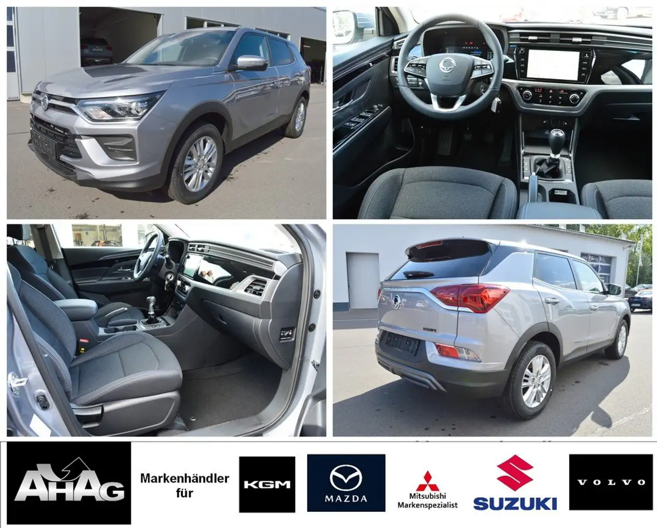 KGM Korando 1.5 T-GDI Nomad *Cam+PDC+DAB+SH+Heizung* Argent - 1