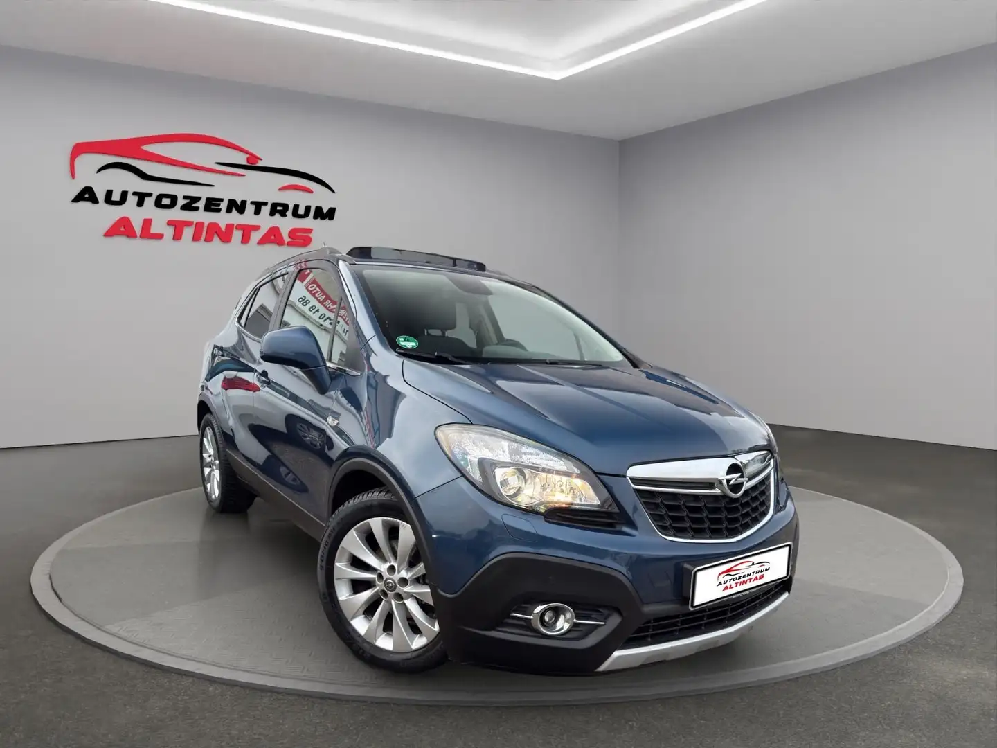 Opel Mokka Innovation*AUTOM.*ESHD*NAVI*RFK*XEN*TÜVNEU Blauw - 2