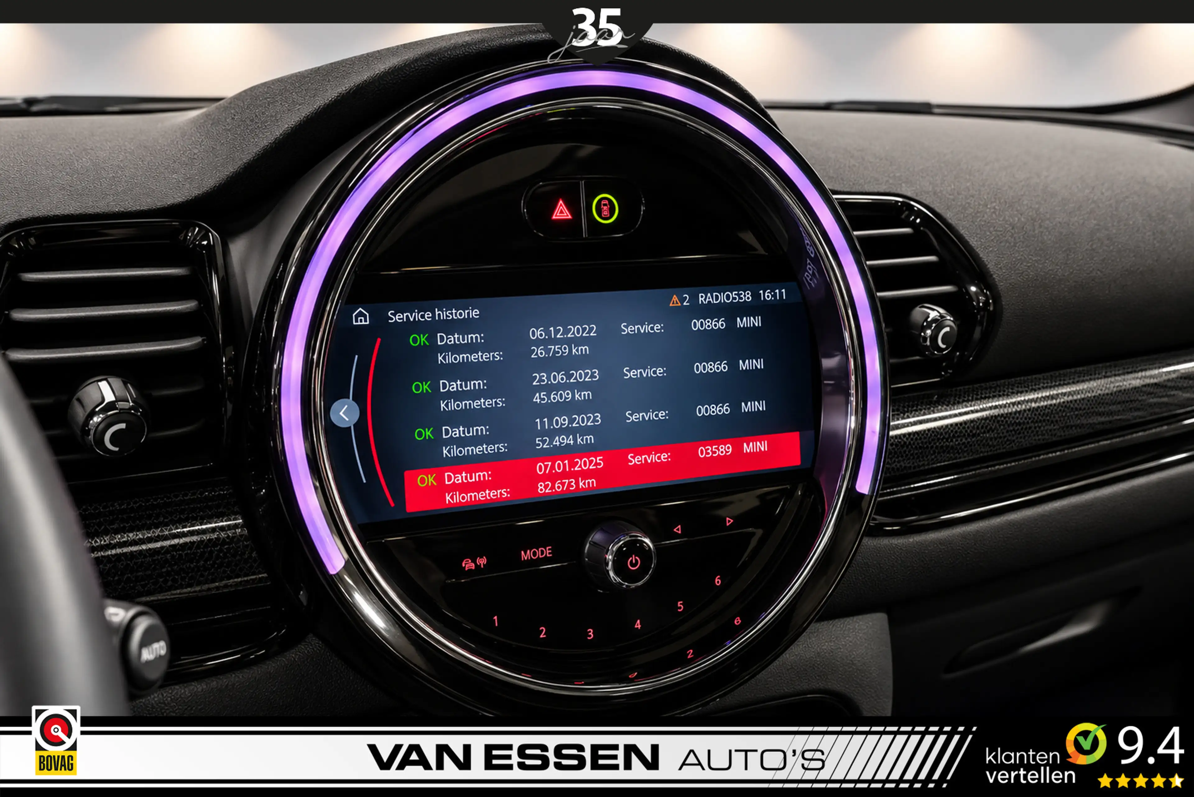 MINI One Clubman 1.5 MINI Yours | Pano | Navi | Carplay | Sfeerlich — photo 19