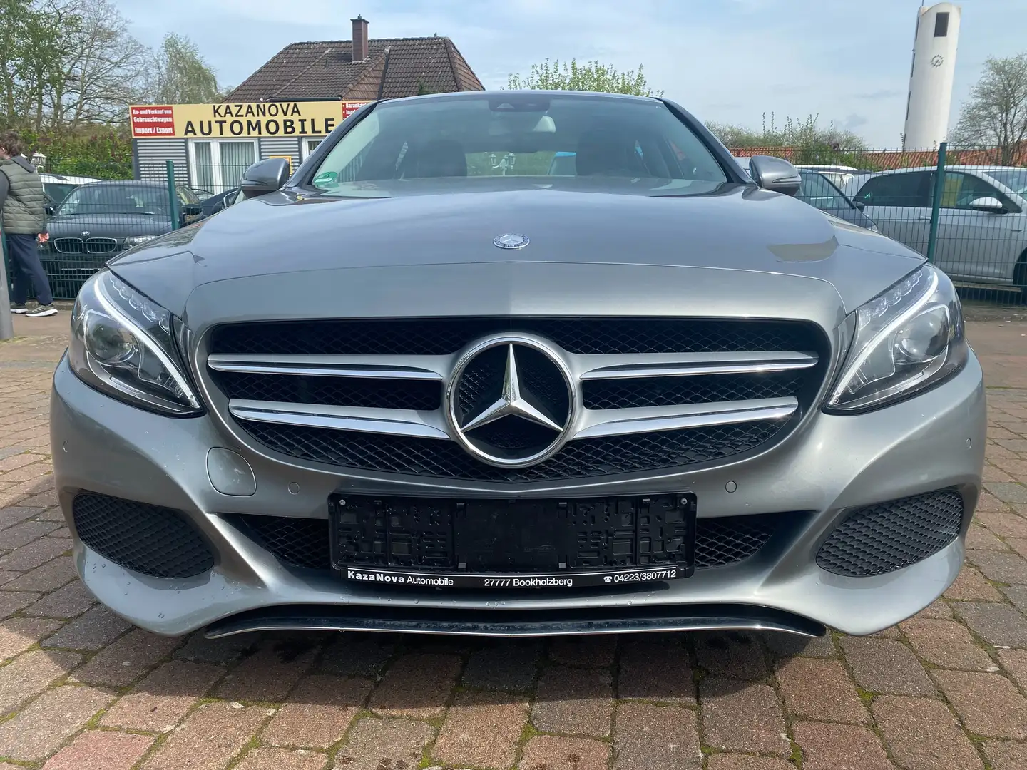 Mercedes-Benz C 220 C 220 BlueTec / d Automatik-+NAV+PDC+SHZ+UVM Grau - 2