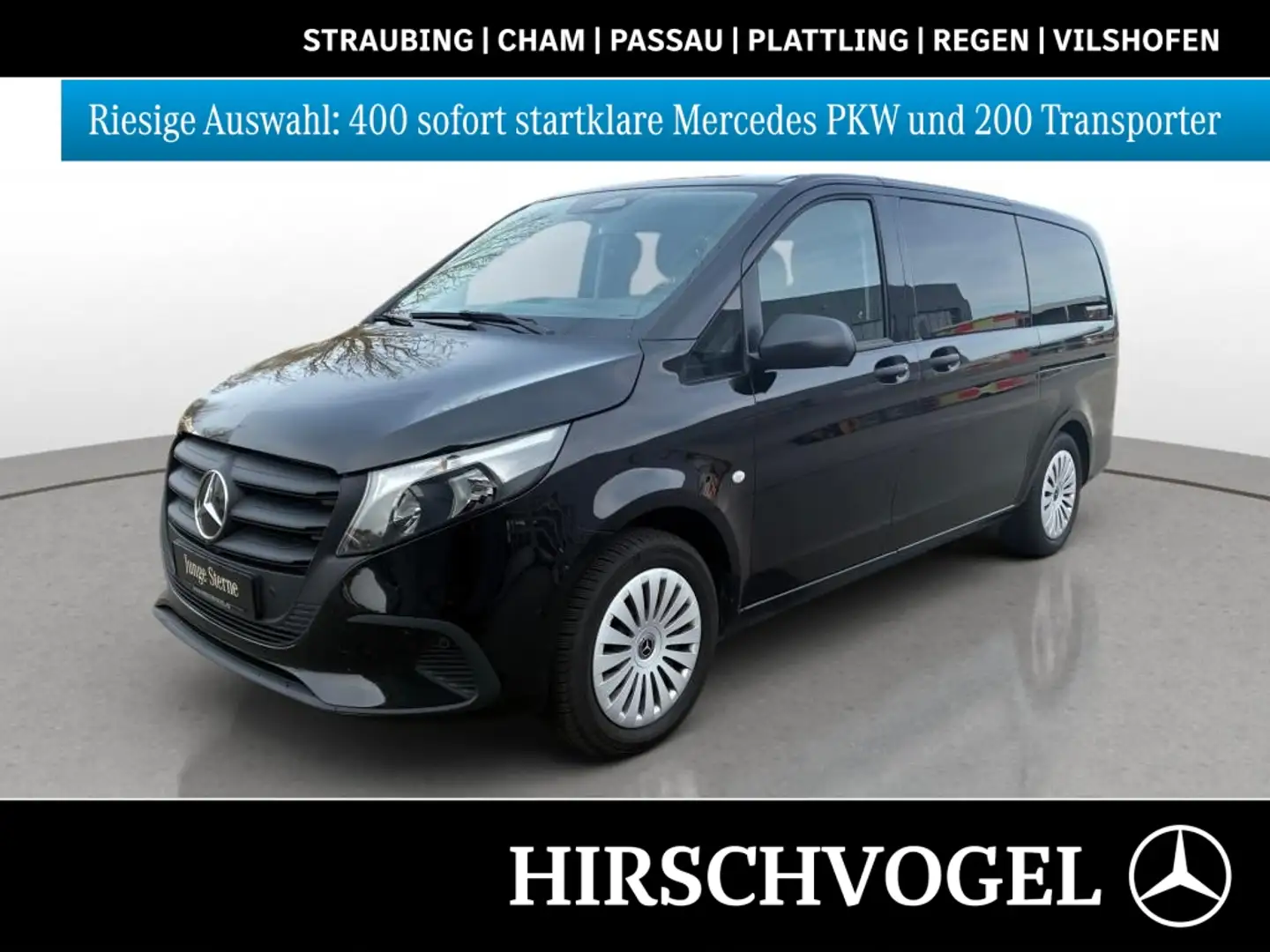 Mercedes-Benz Vito 116 CDI Tourer Lang MOPF 8-Sitzer Schwarz - 1