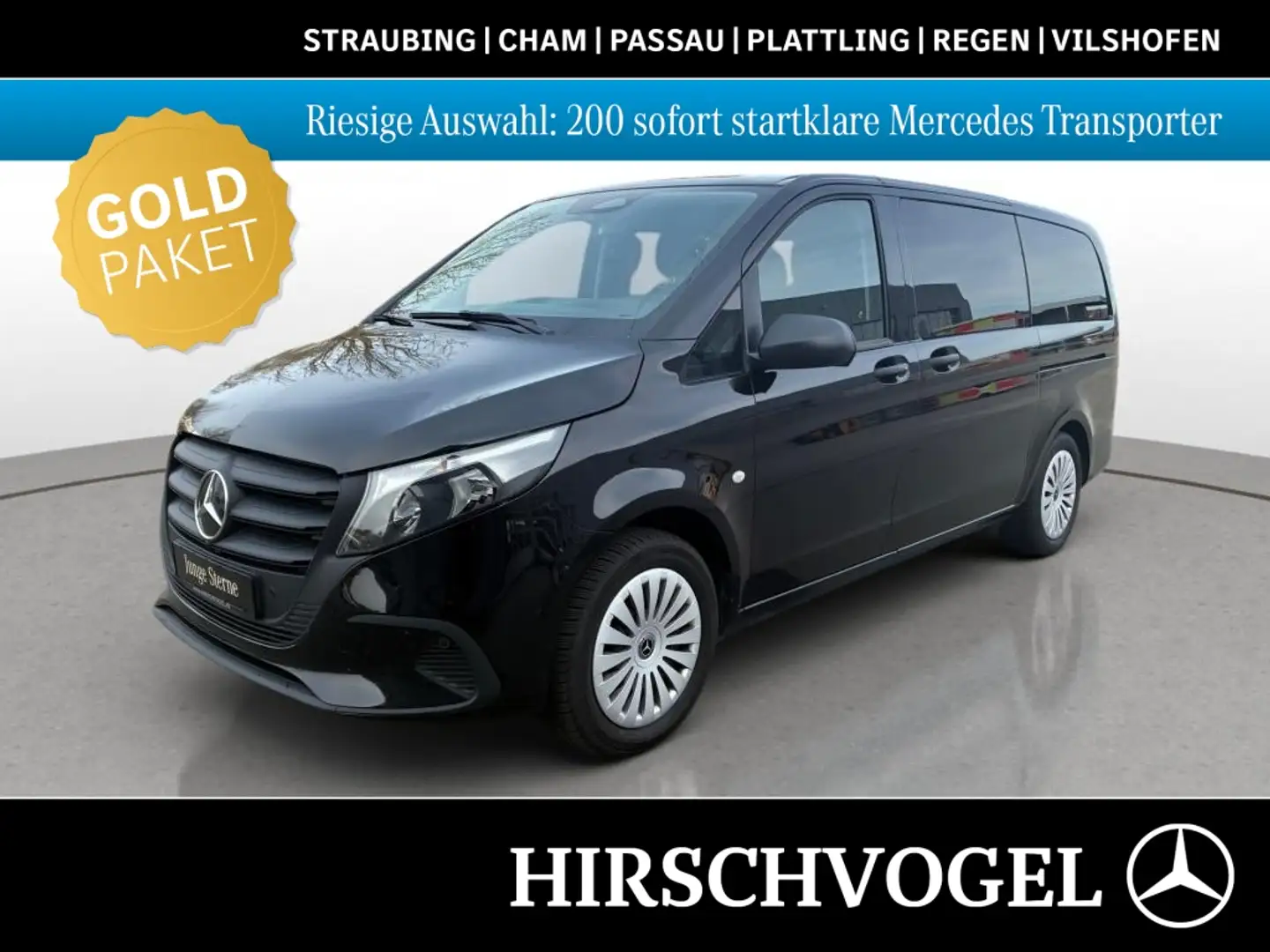 Mercedes-Benz Vito 116 CDI Tourer Lang MOPF 8-Sitzer Schwarz - 1
