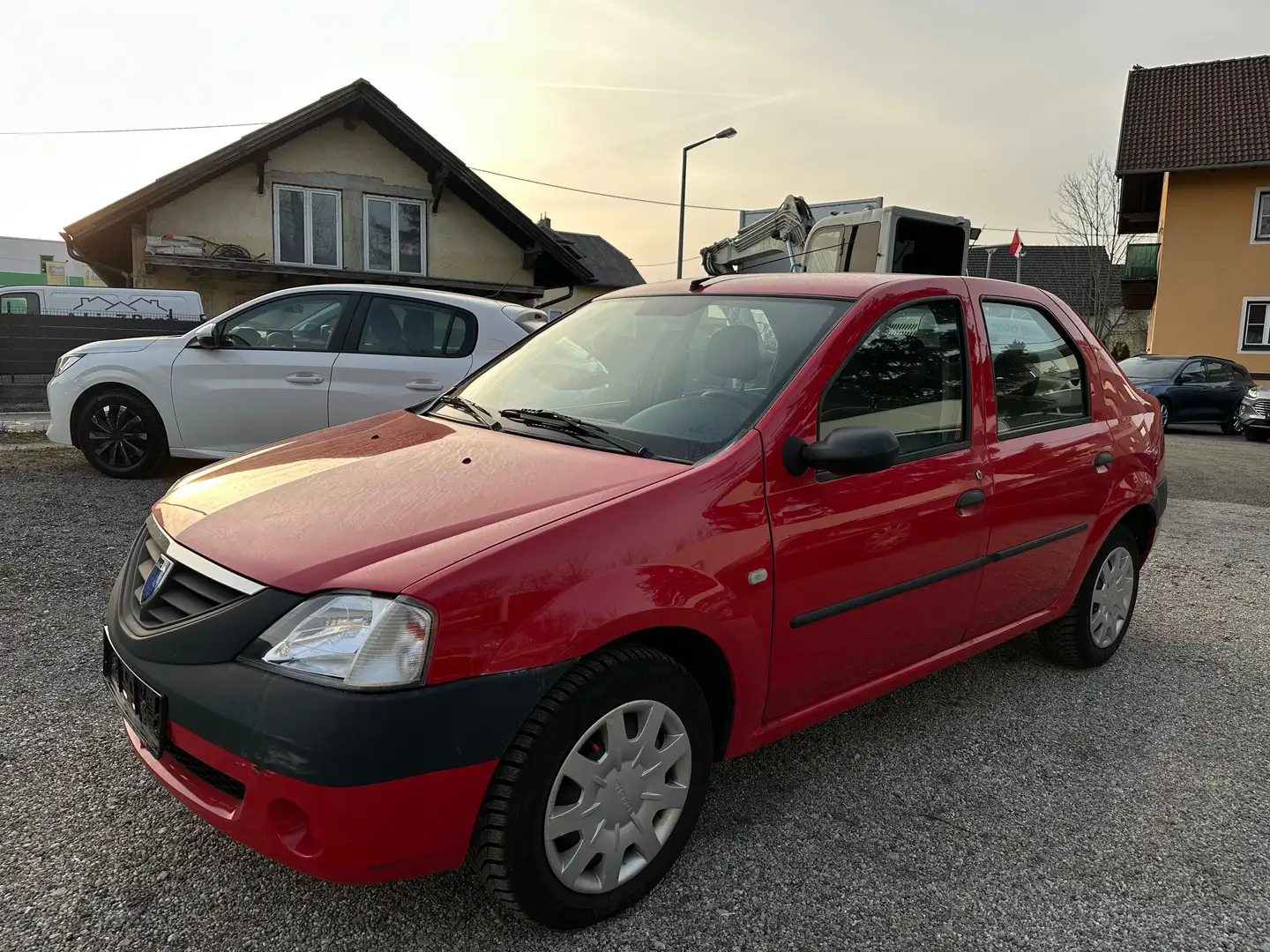Dacia Logan SD 1,4 MPI **wenig KM** Rot - 1