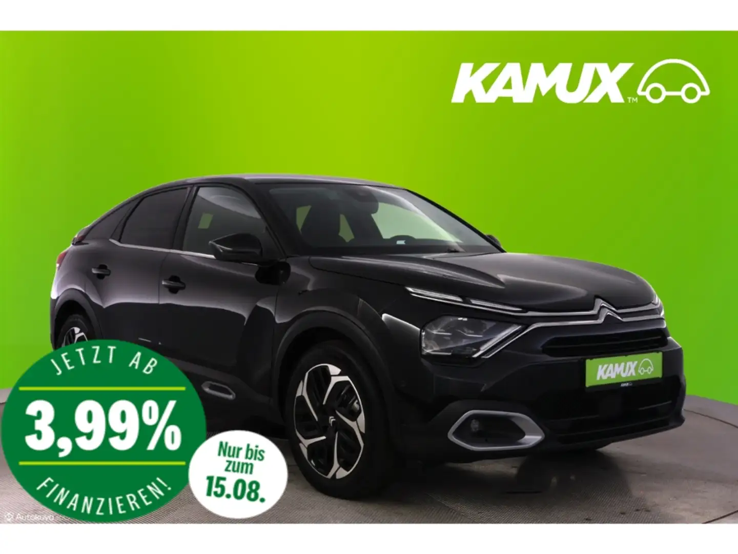 Citroen C4 1.2PureTech Aut.Shine+LED+NAVI+HUD+PDC Negru - 1