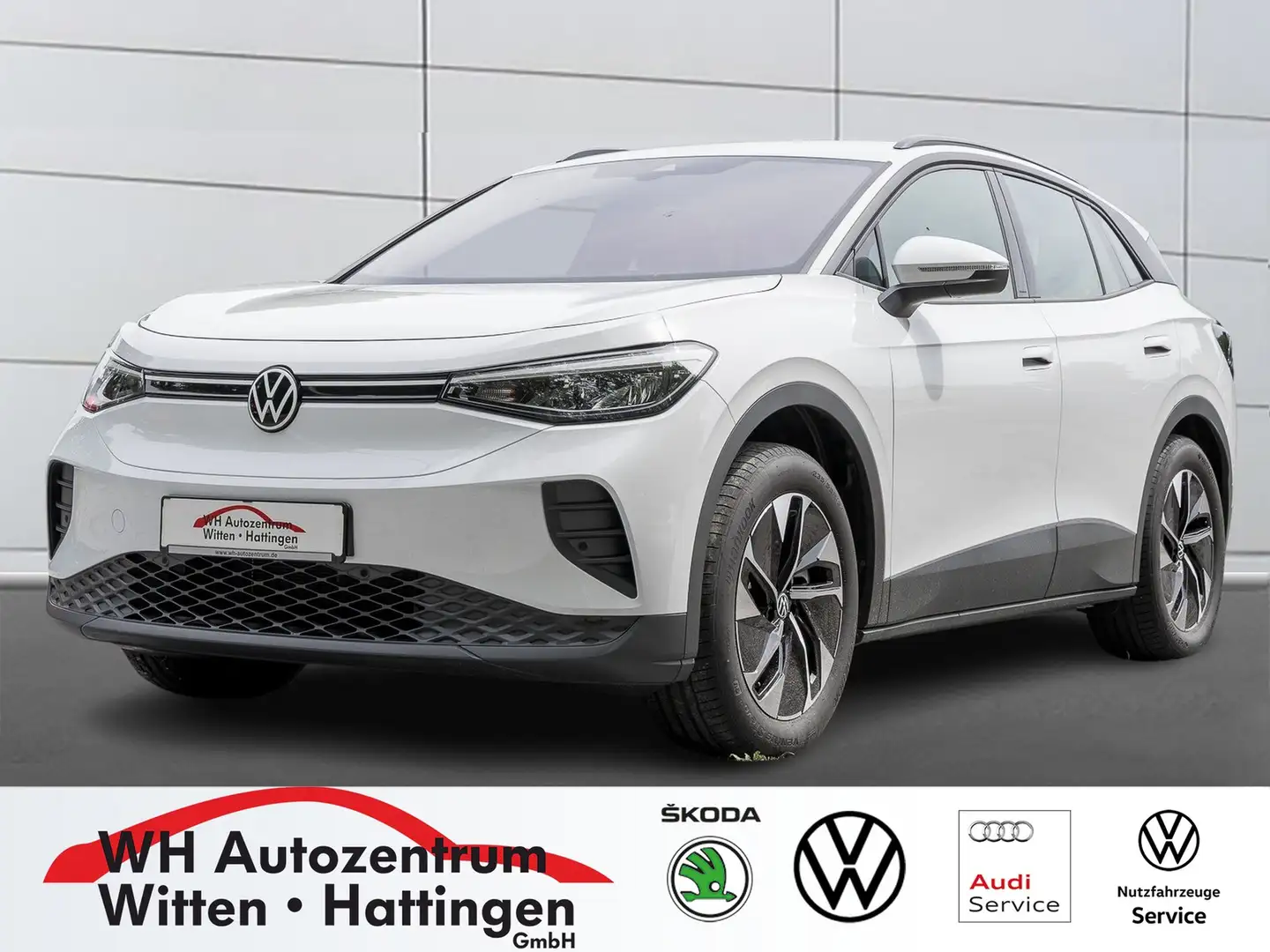 Volkswagen ID.4 Pro Performance mit Infotainment-Paket WÄRMEPUM... Weiß - 1