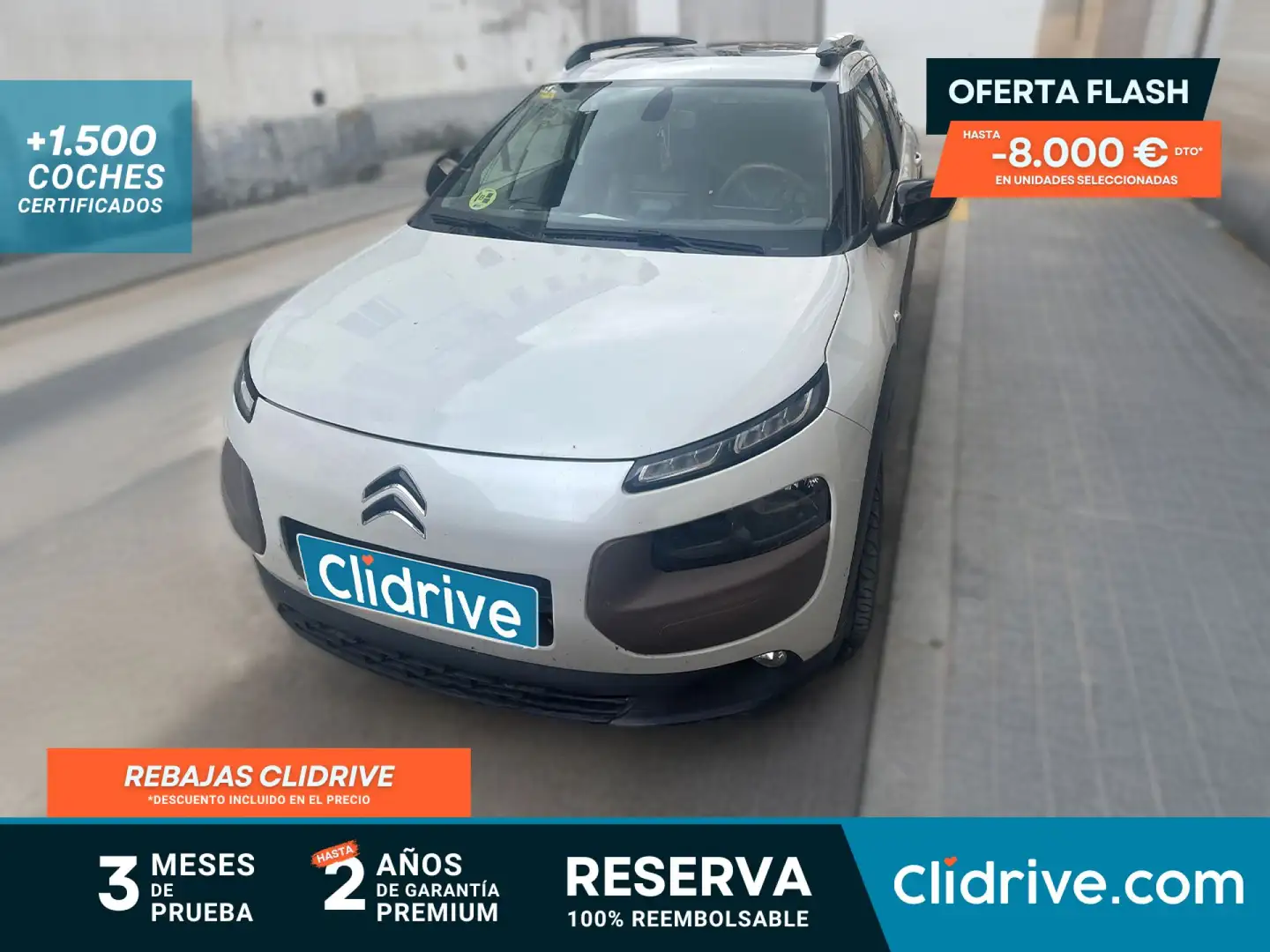 Citroen C4 Cactus 1.6e-HDi Shine Ed.Moonlight ETG6 92 Gris - 1