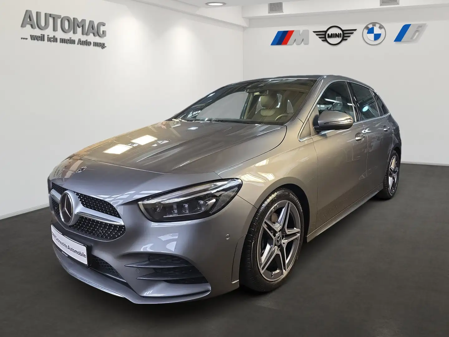 Mercedes-Benz B 200 AMG-Line*AHK*Kamer*Multibeam LED*Pre-Safe-System*P Grau - 1