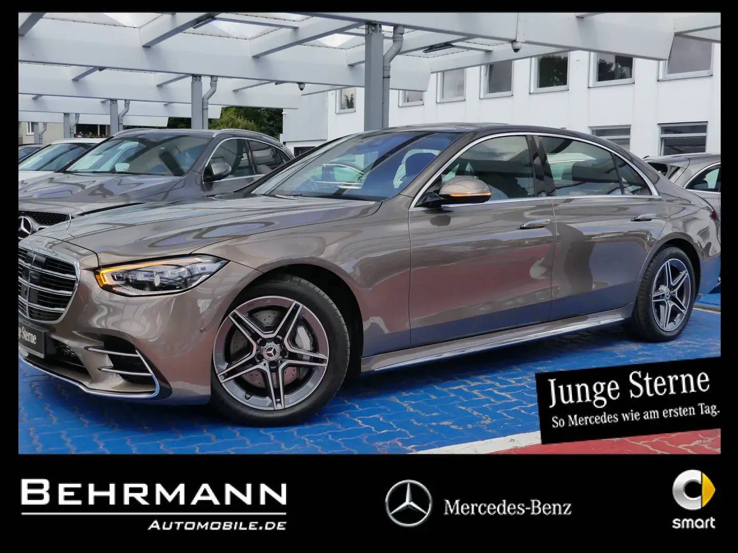 Mercedes-Benz S 500 S 500 lang AMG 4M +Panorama+FondPaket+Distronic+ Braun - 1