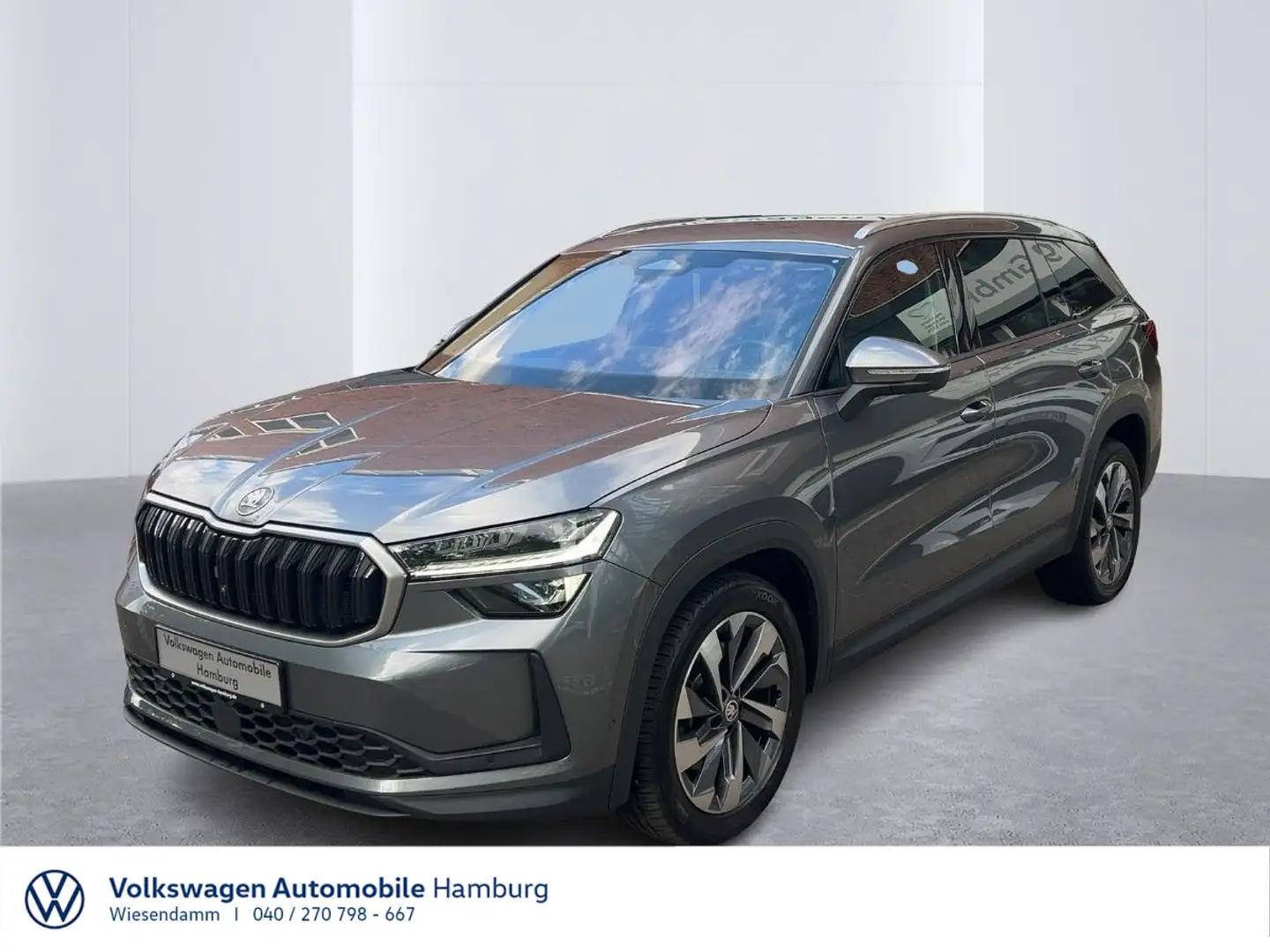 Skoda Kodiaq 2.0 Selection TDI DSG 4x4 Kamera AHK Sitz Grau - 1