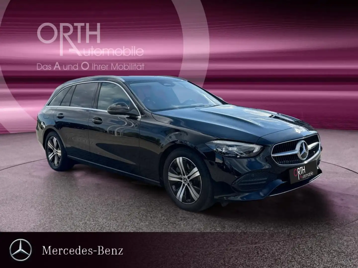 Mercedes-Benz C 220 dT 4M AHK STAND-HZG NAVI PARK-PAKET LED Schwarz - 2