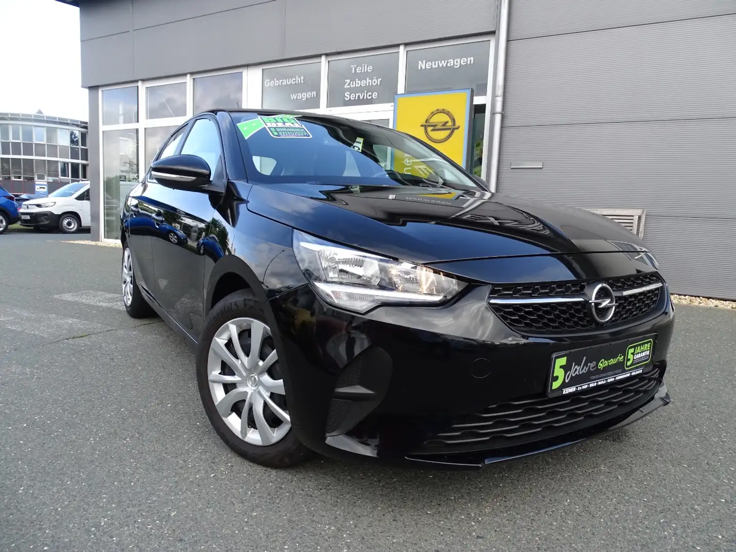 Opel Corsa 1.2 Turbo EDITION Navi+SHZ+Winterp.+Kam. Noir - 2