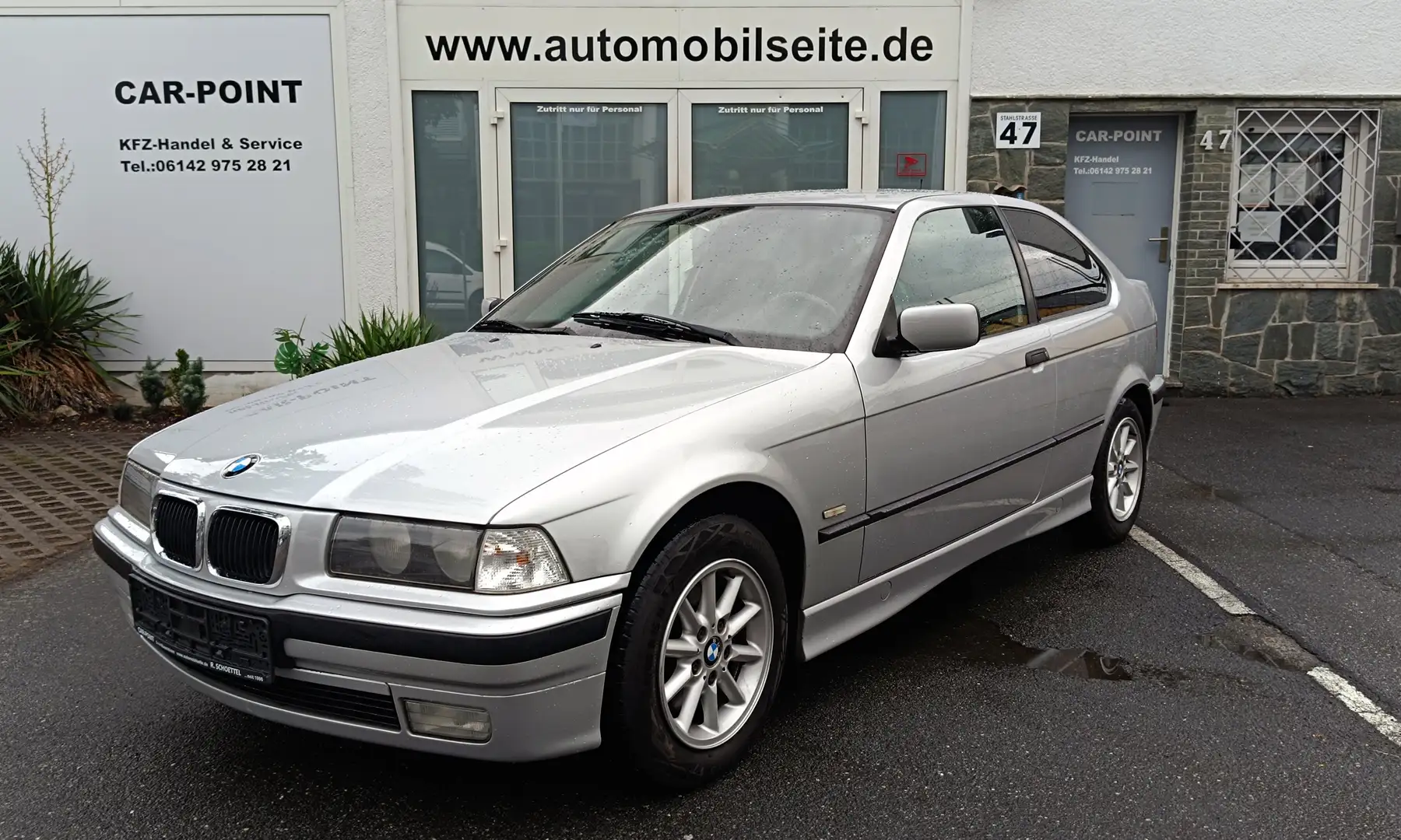 BMW 316 i Comp Exclusiv Edition*KLIMA*LEDER*AUTOMATIK Silber - 1