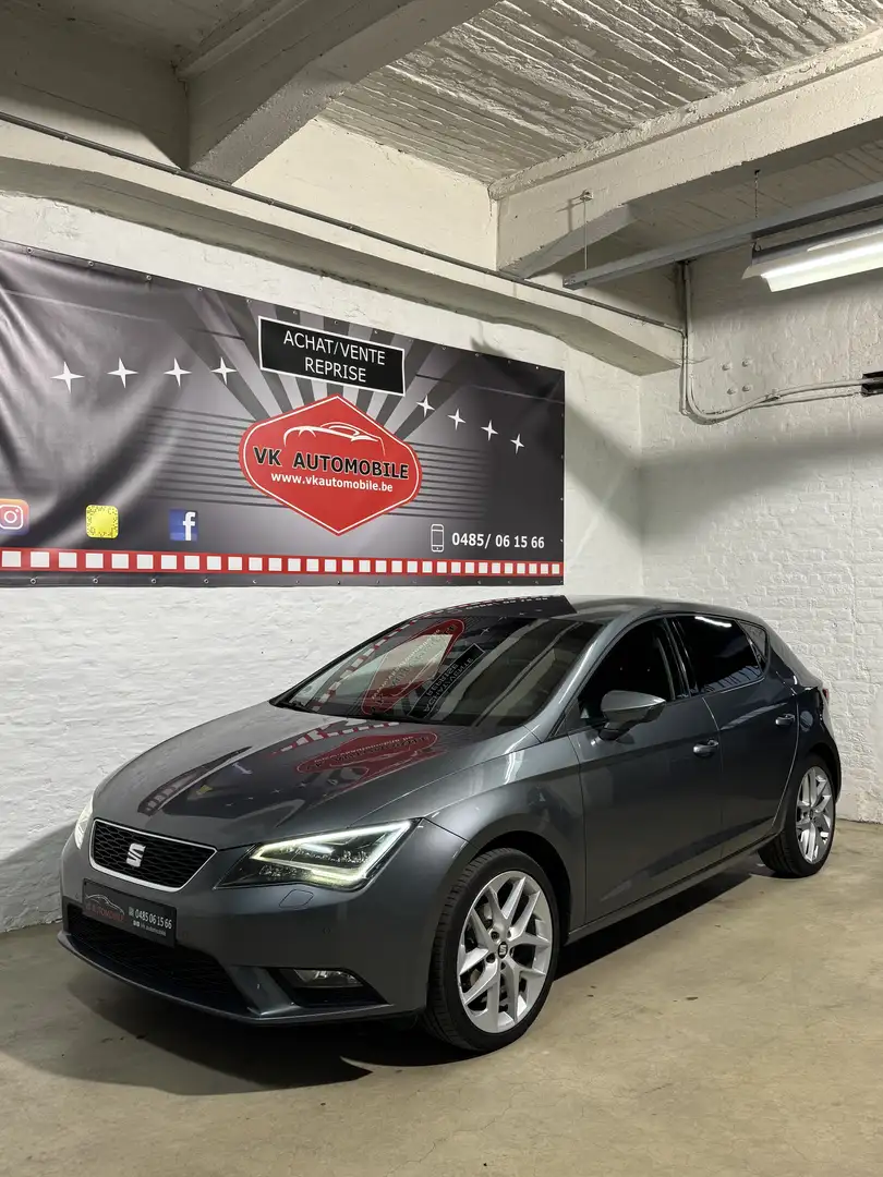 SEAT Leon 1.6 CR TDi Reference Grigio - 1