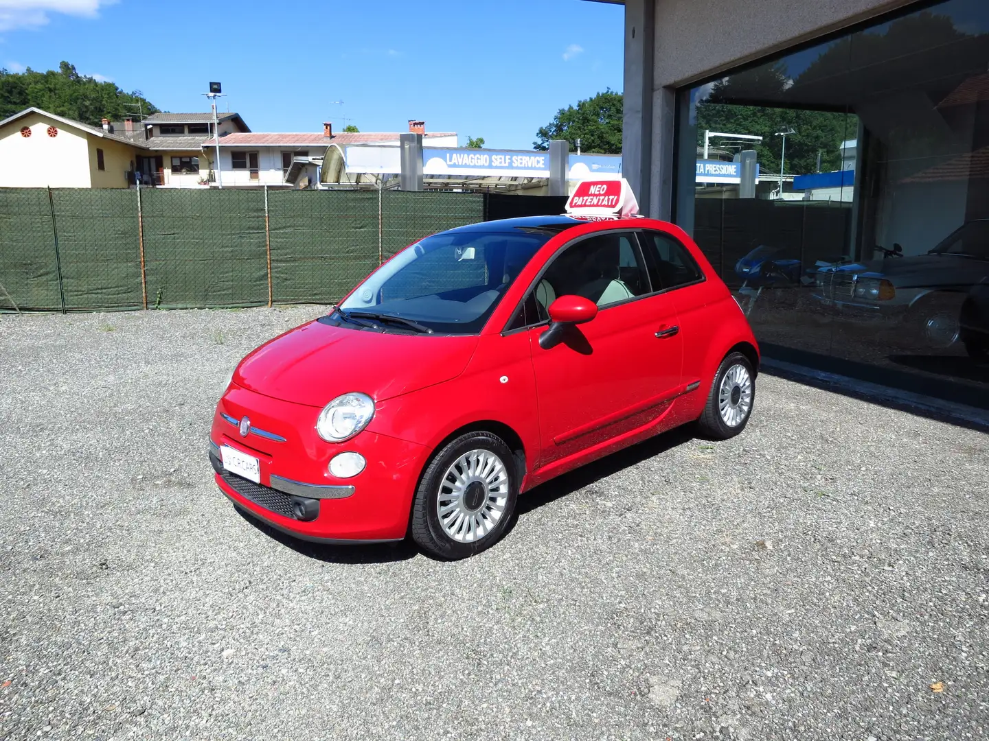 Fiat 500 500 III 0.9 t.air t. Lounge 85cv Rosso - 1
