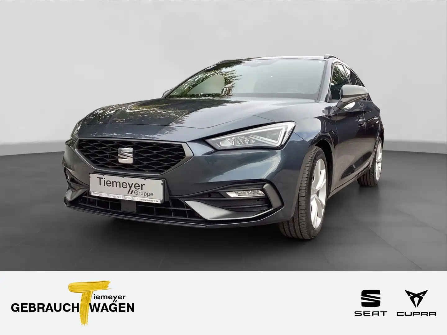 SEAT Leon Sportstourer 2.0 TDI DSG FR PANO KAMERA BEA Grau - 1