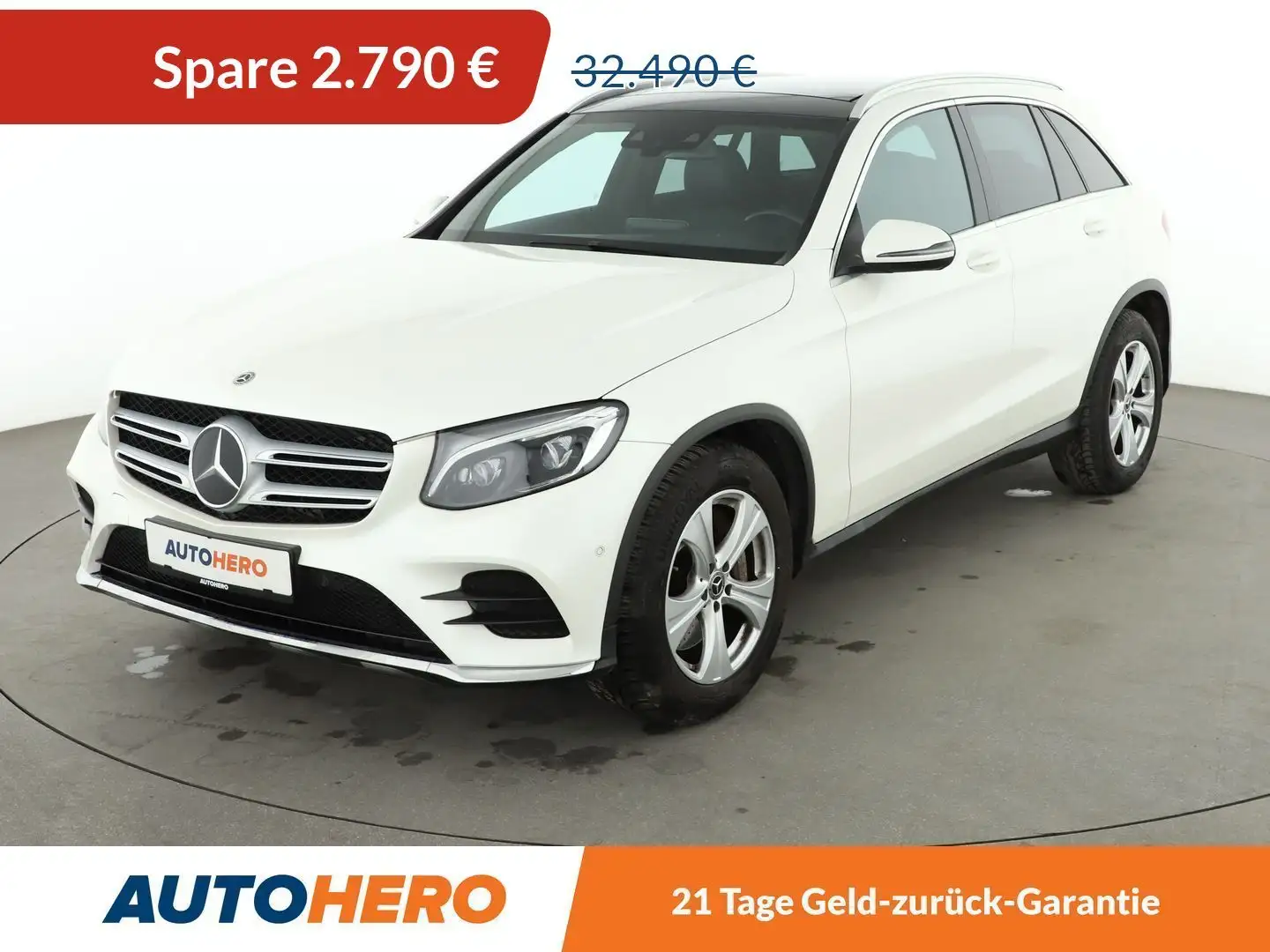 Mercedes-Benz GLC 350 GLC 350 d 4Matic AMG Line Aut.*NAVI*LED*ACC*HUD* Weiß - 1