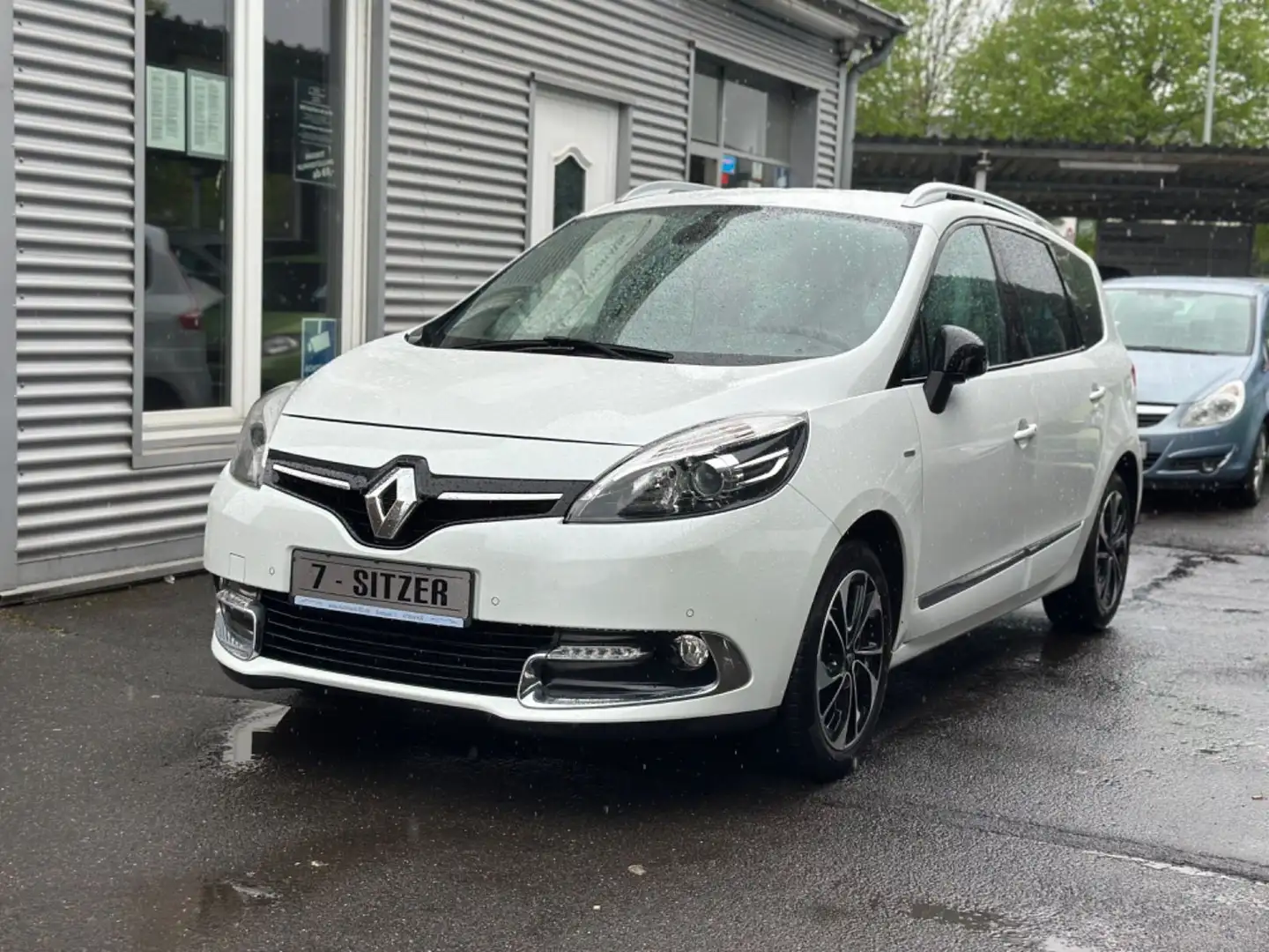 Renault Scenic III GRAND BOSE 7/SITZER+AUTOMATIK+1.HAND Wit - 2